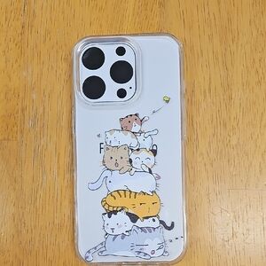 Cute Cat Stack Phone Case